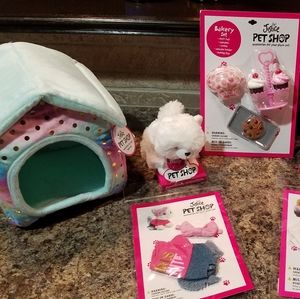 New! Justice Pet Shop Gift Set